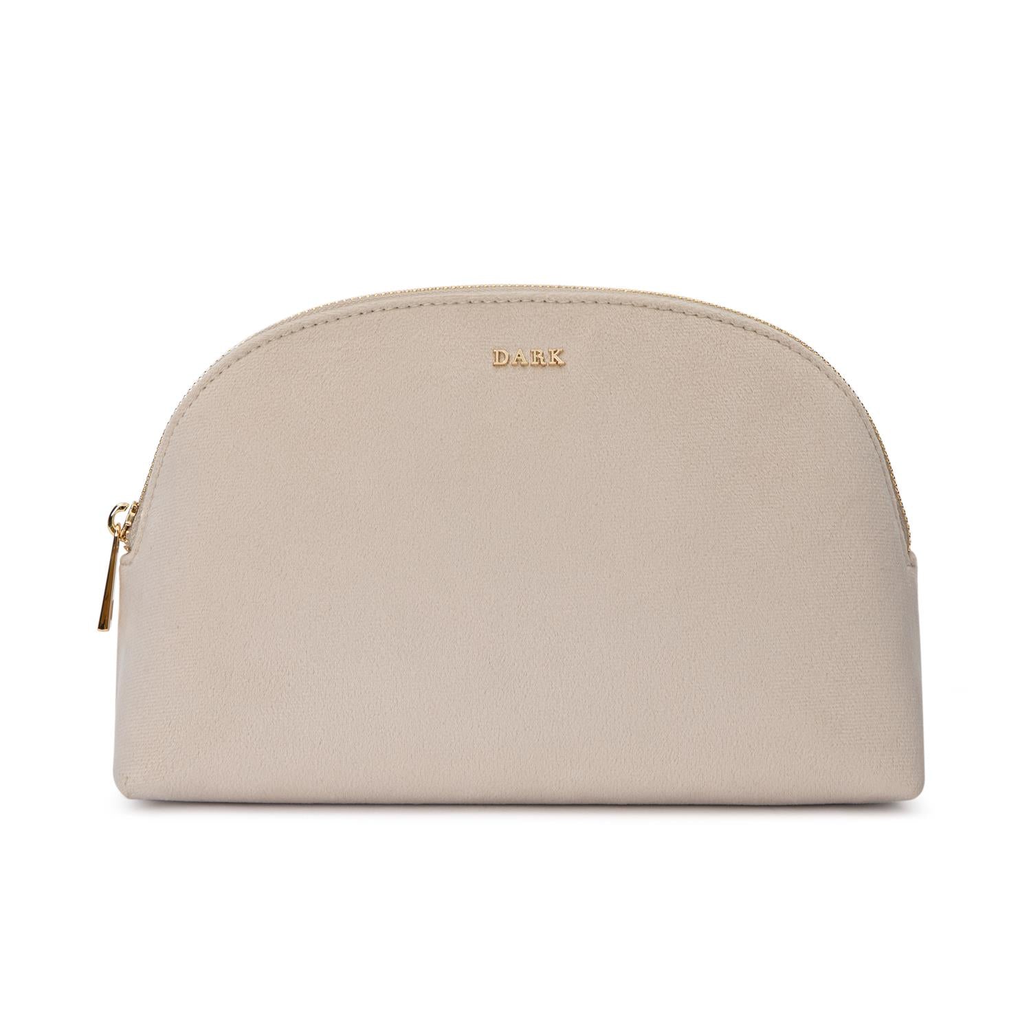 Velvet make-up pouch large