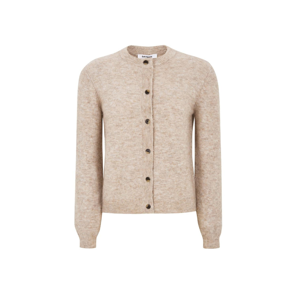 Allison O - neck knit cardigan - novalieshop