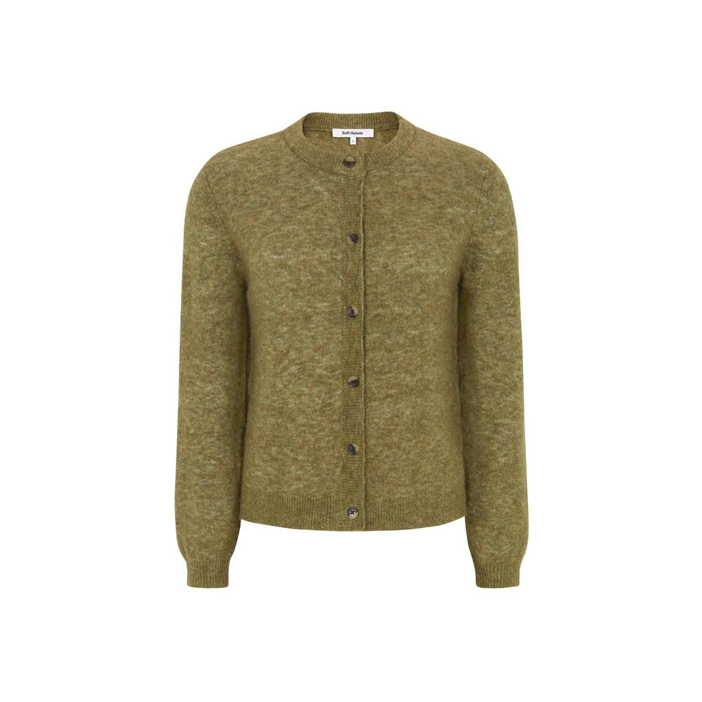 Allison O - neck knit cardigan - novalieshop