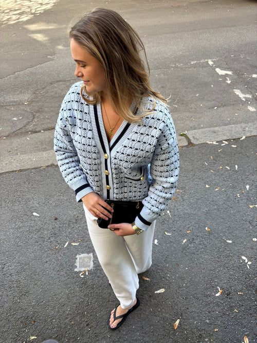 Atica knit cardigan - novalieshop