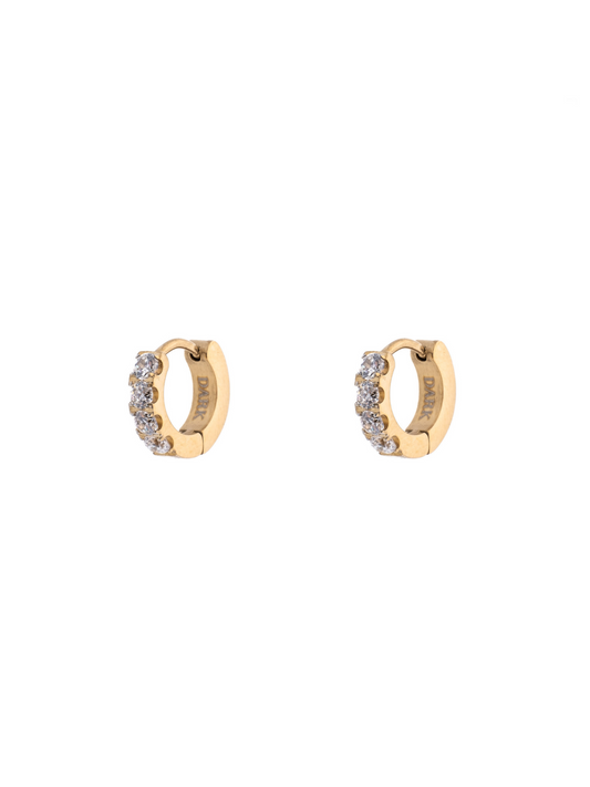 Crystal Hoops 12 mm