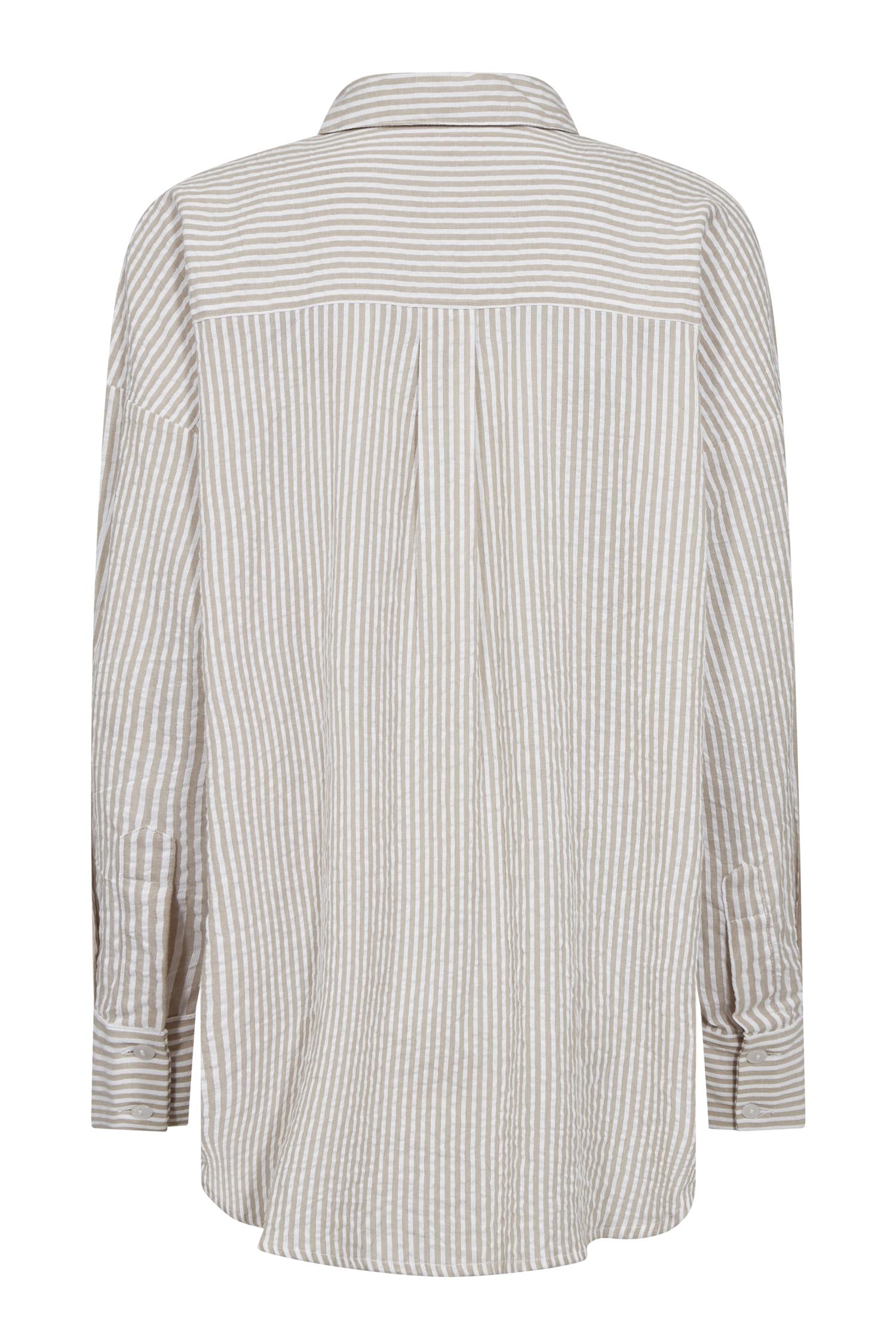 Sonja new shirt - Sand/ White