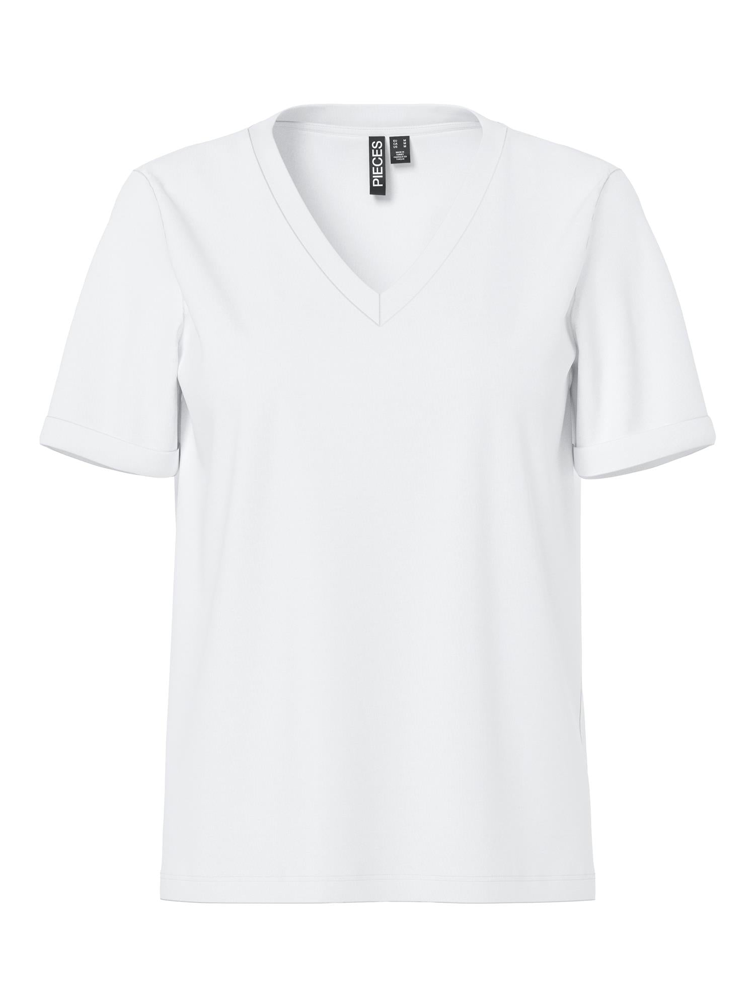 Ria V-neck solid tee