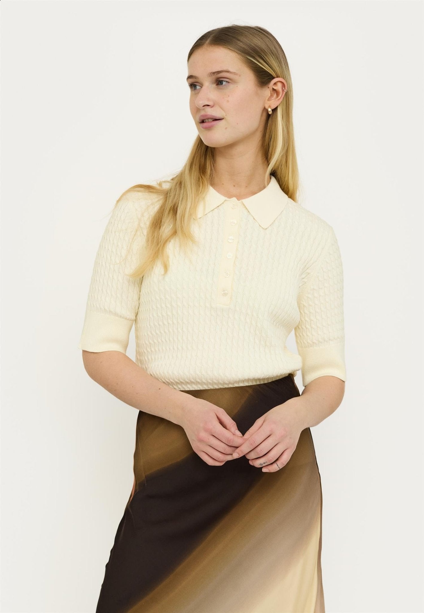 Beth polo knit - novalieshop