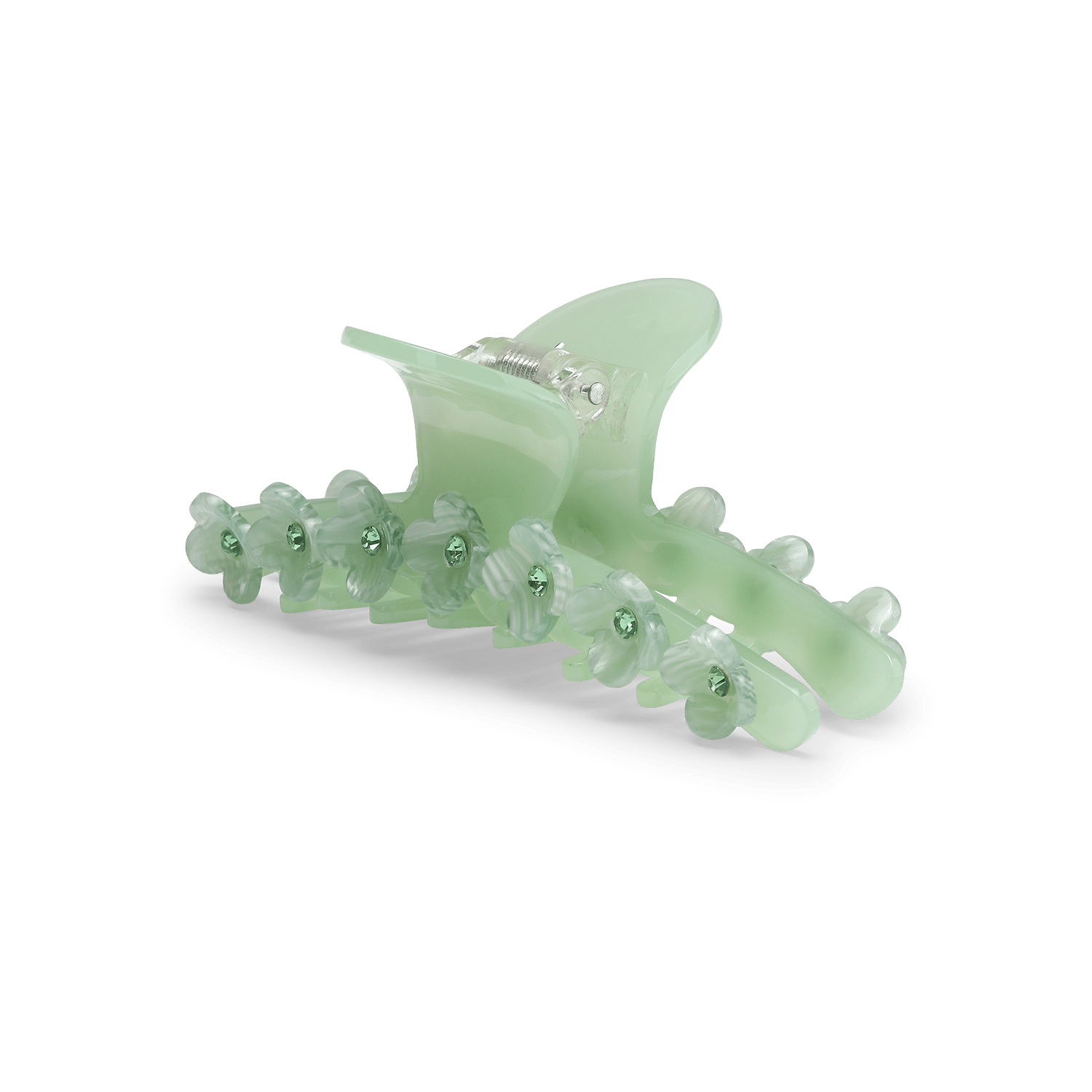 Bright flower viola clip - novalieshop