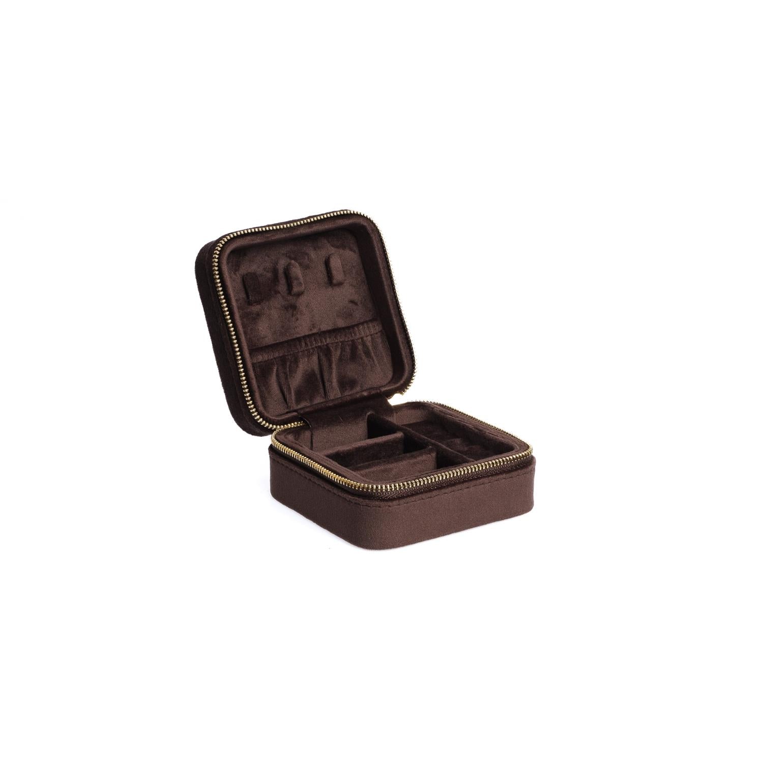 Velvet jewellery box mini