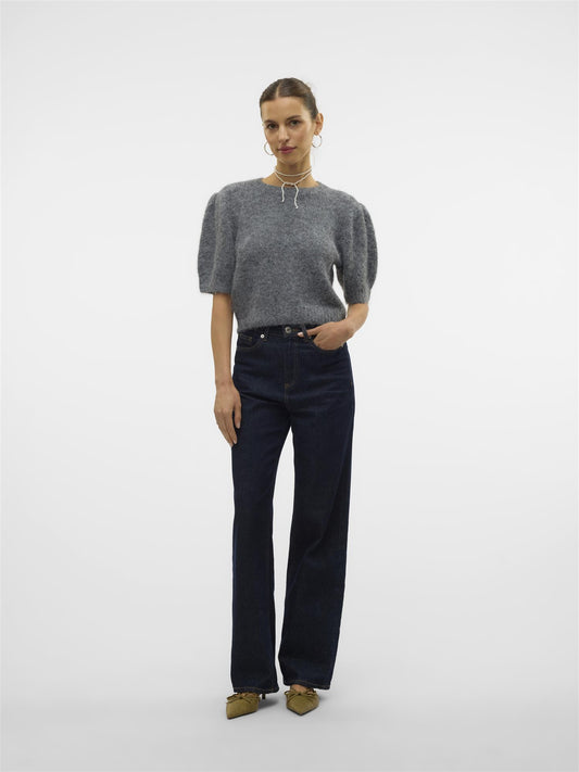 Novah o-neck puff pullover