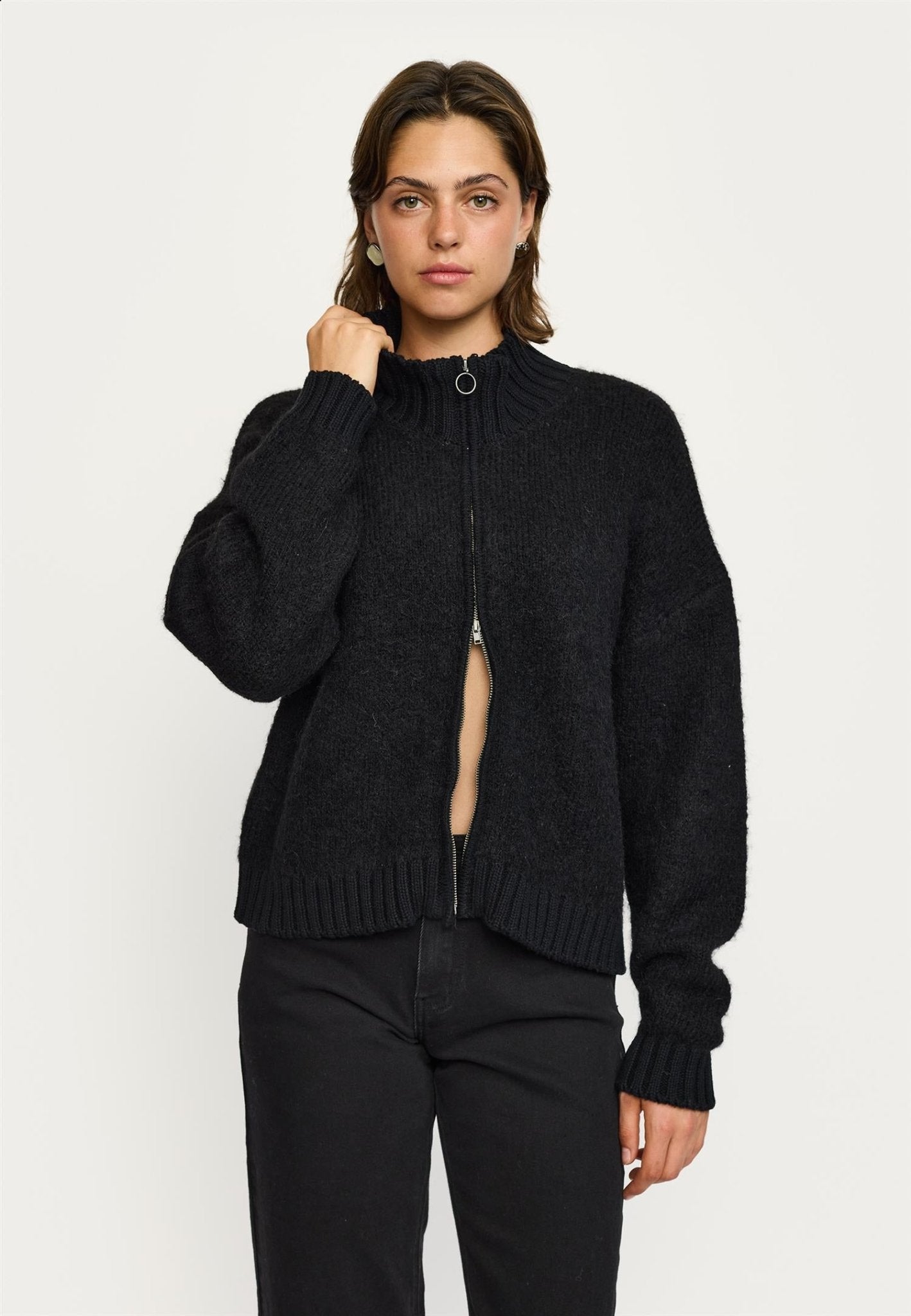 Carlie jacket knit - novalieshop