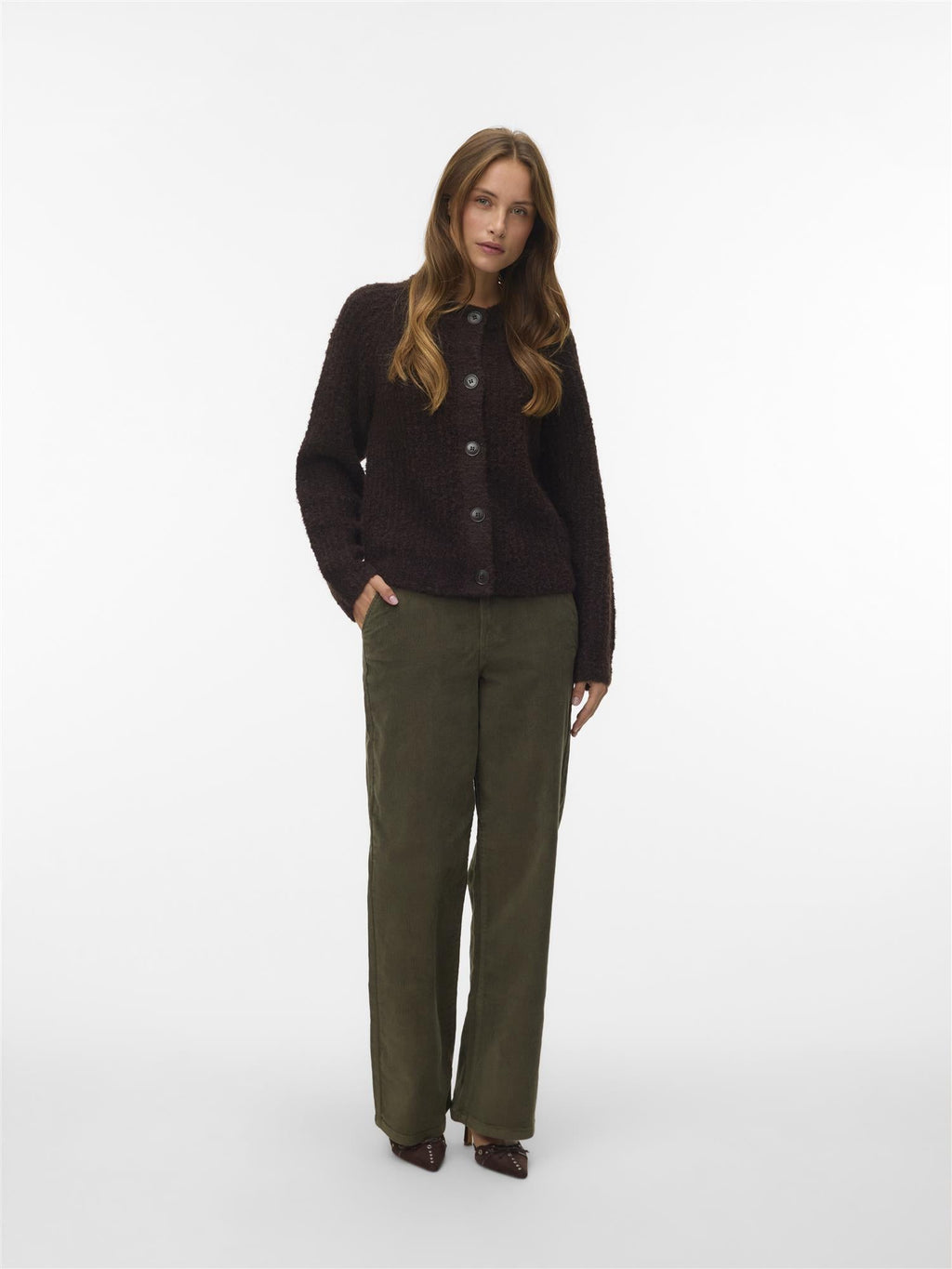 Carmen o - neck cardigan - novalieshop