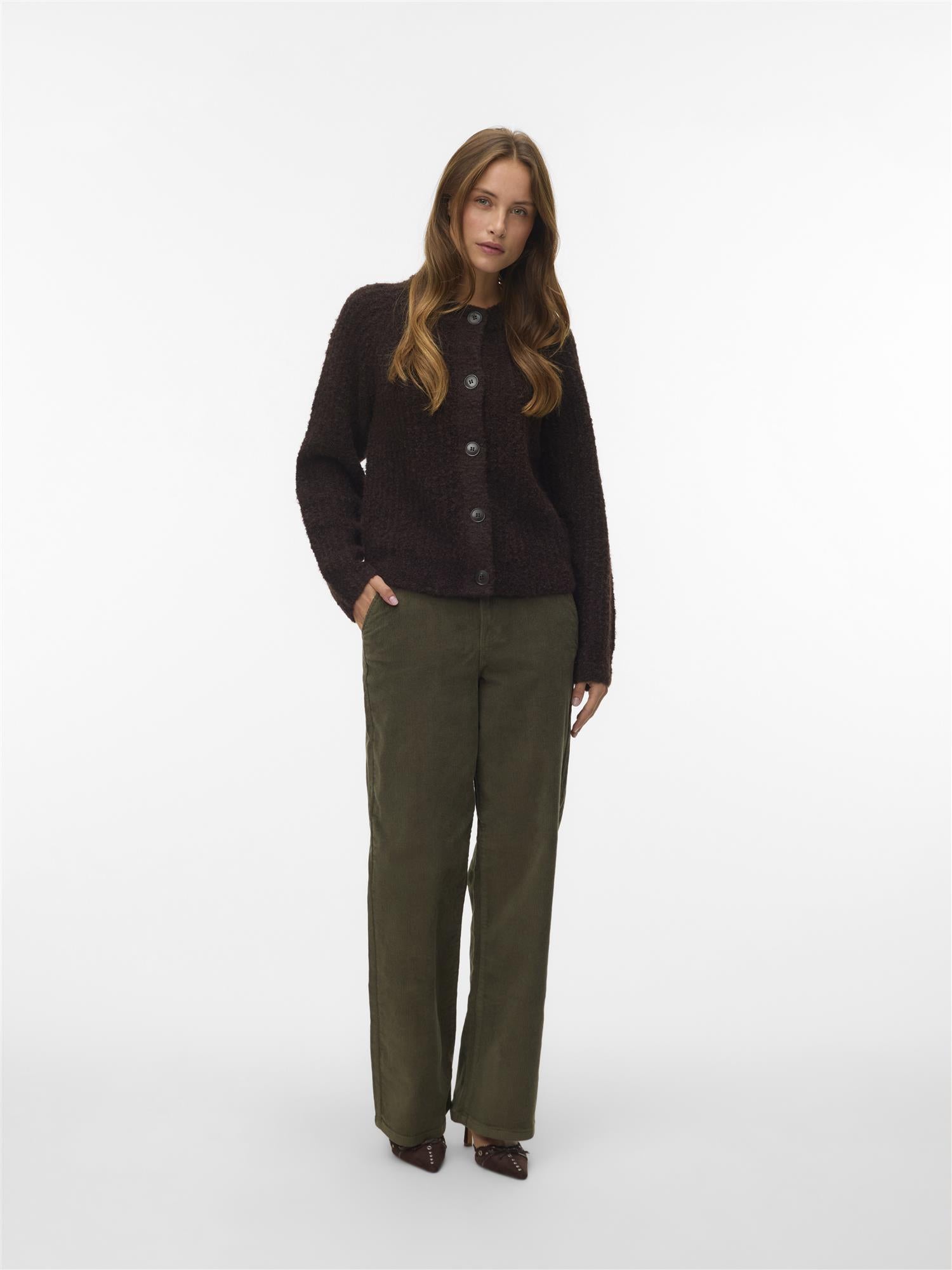 Carmen o - neck cardigan - novalieshop