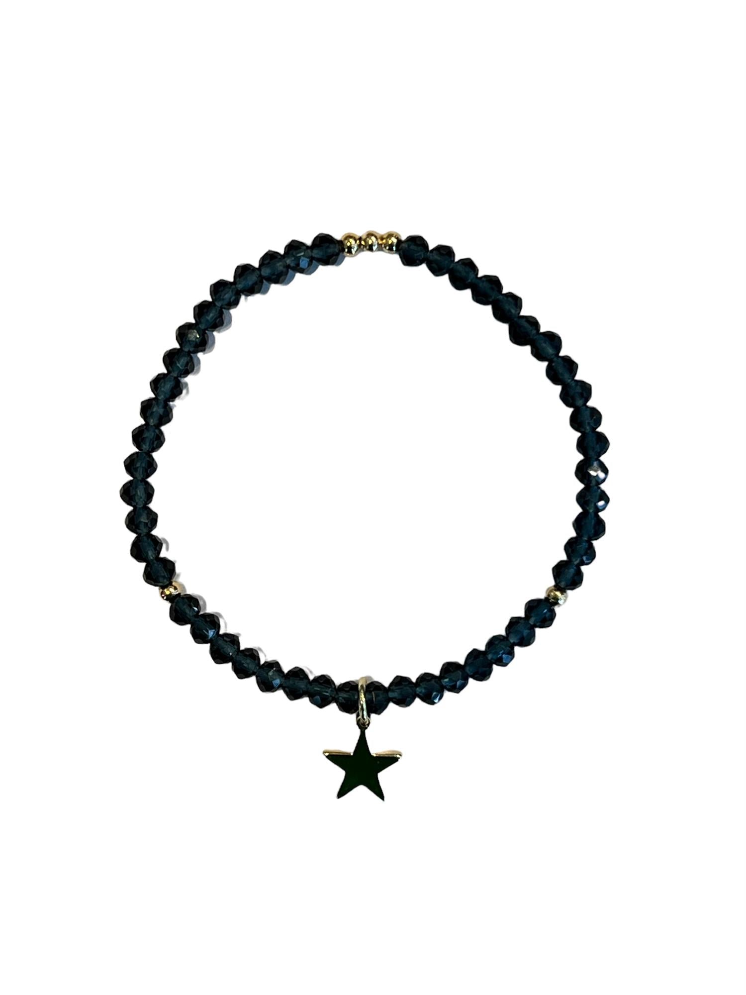 Crystal Bead Bracelet 4 mm - novalieshop