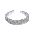 Crystal hairband broad - novalieshop