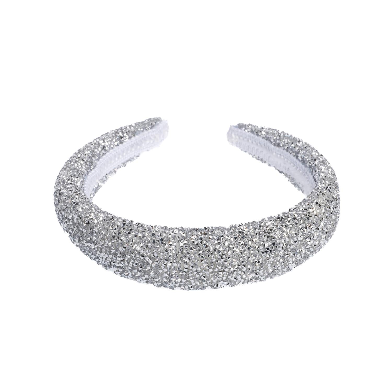 Crystal hairband broad - novalieshop