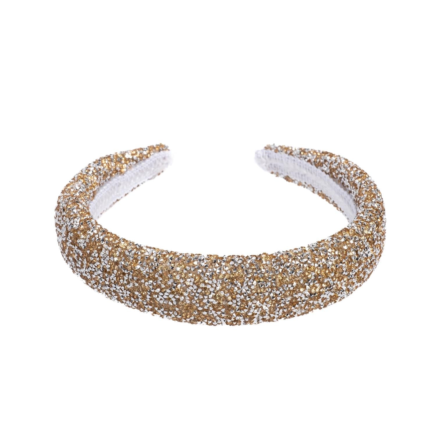Crystal hairband broad - novalieshop