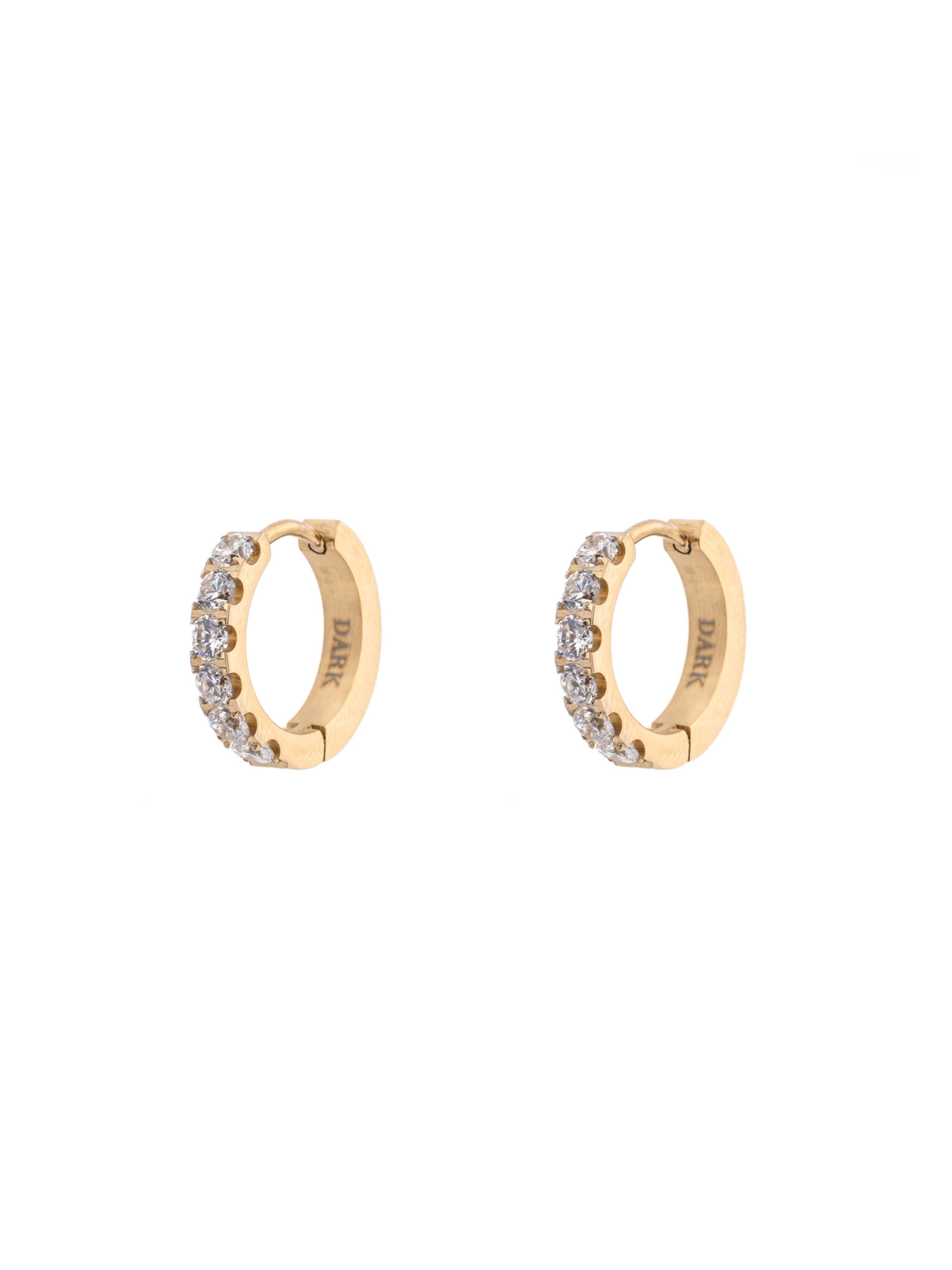 Crystal Hoops 15 mm - novalieshop