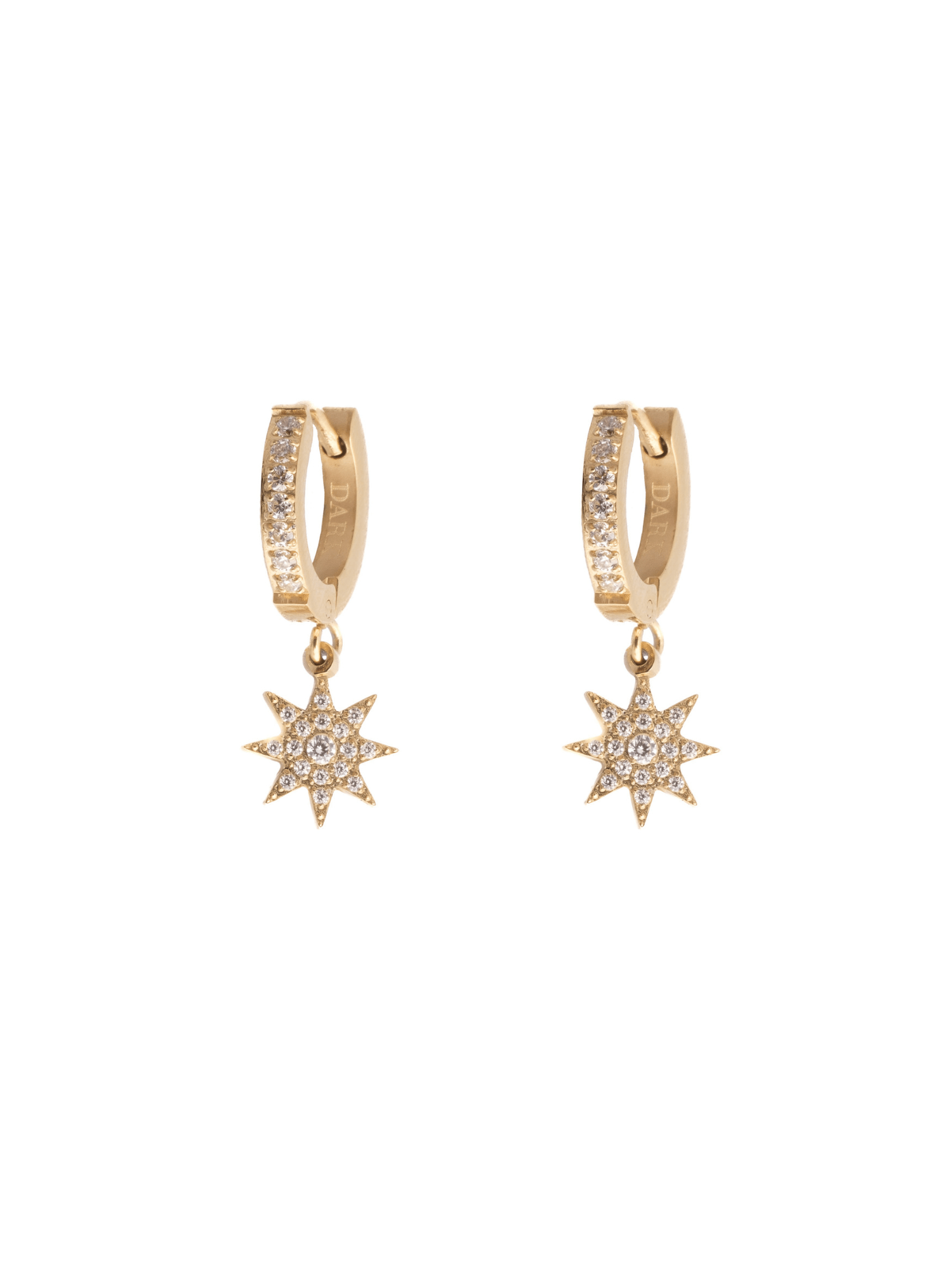 Crystal Star Hoop - novalieshop