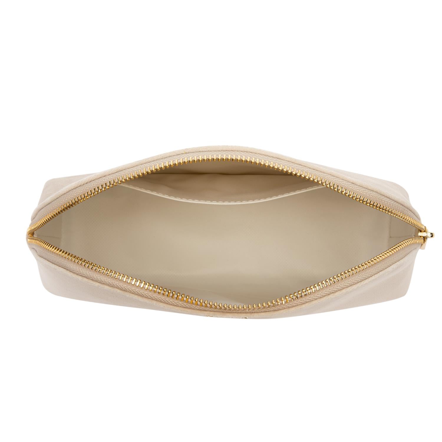 Velvet make-up pouch large