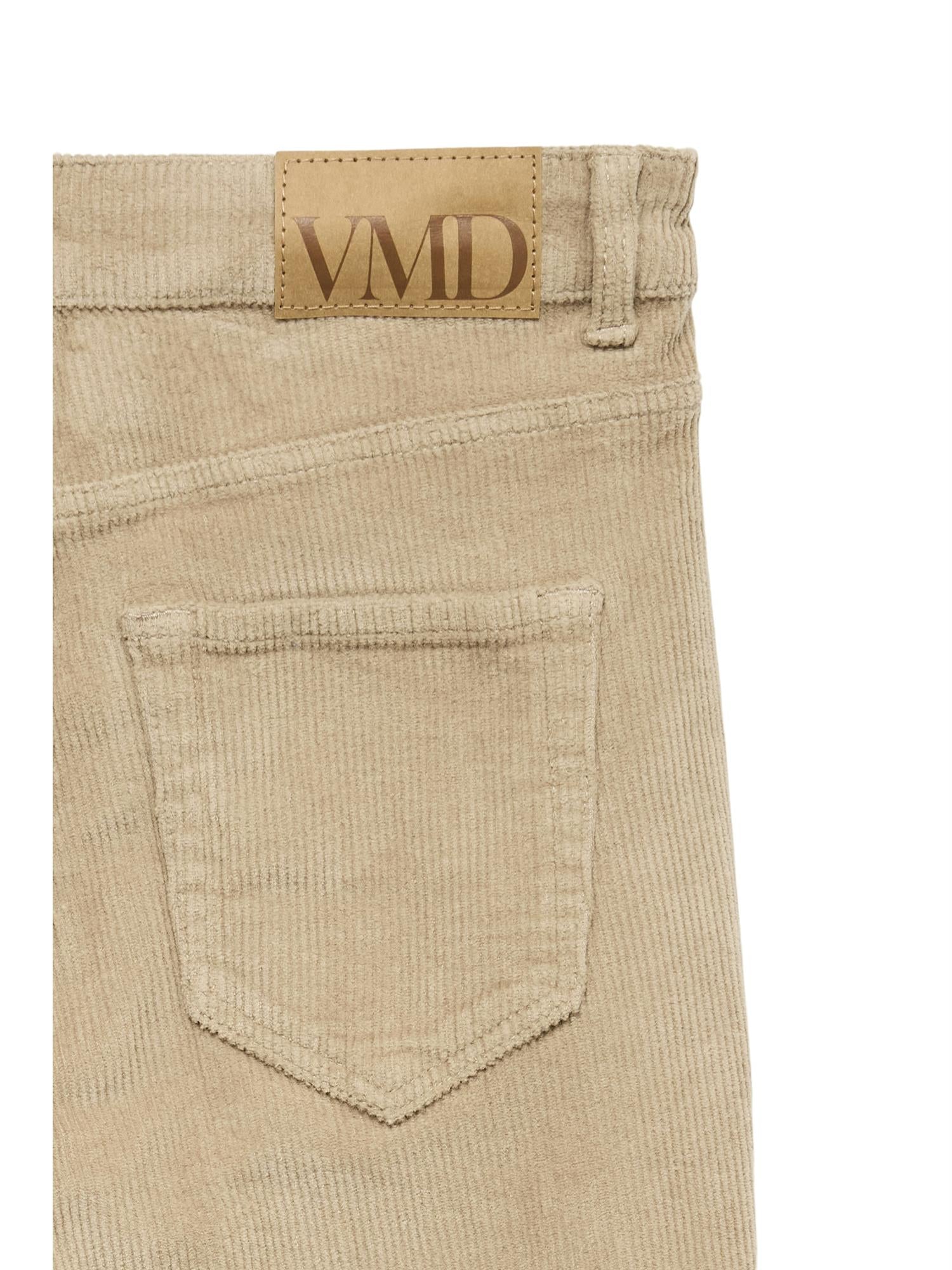 Flash flared corduroy pants