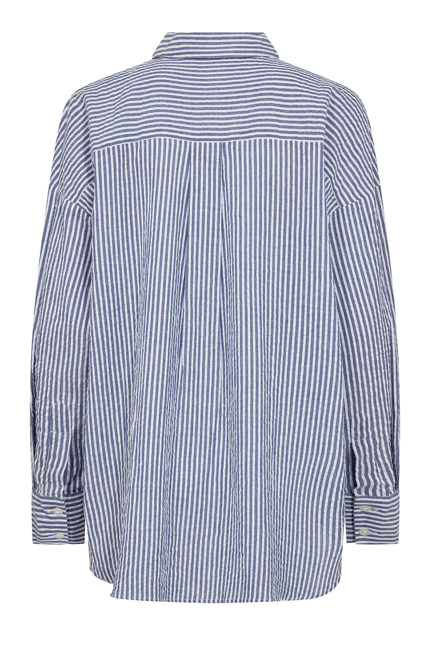 Sonja new shirt - Navy/ White