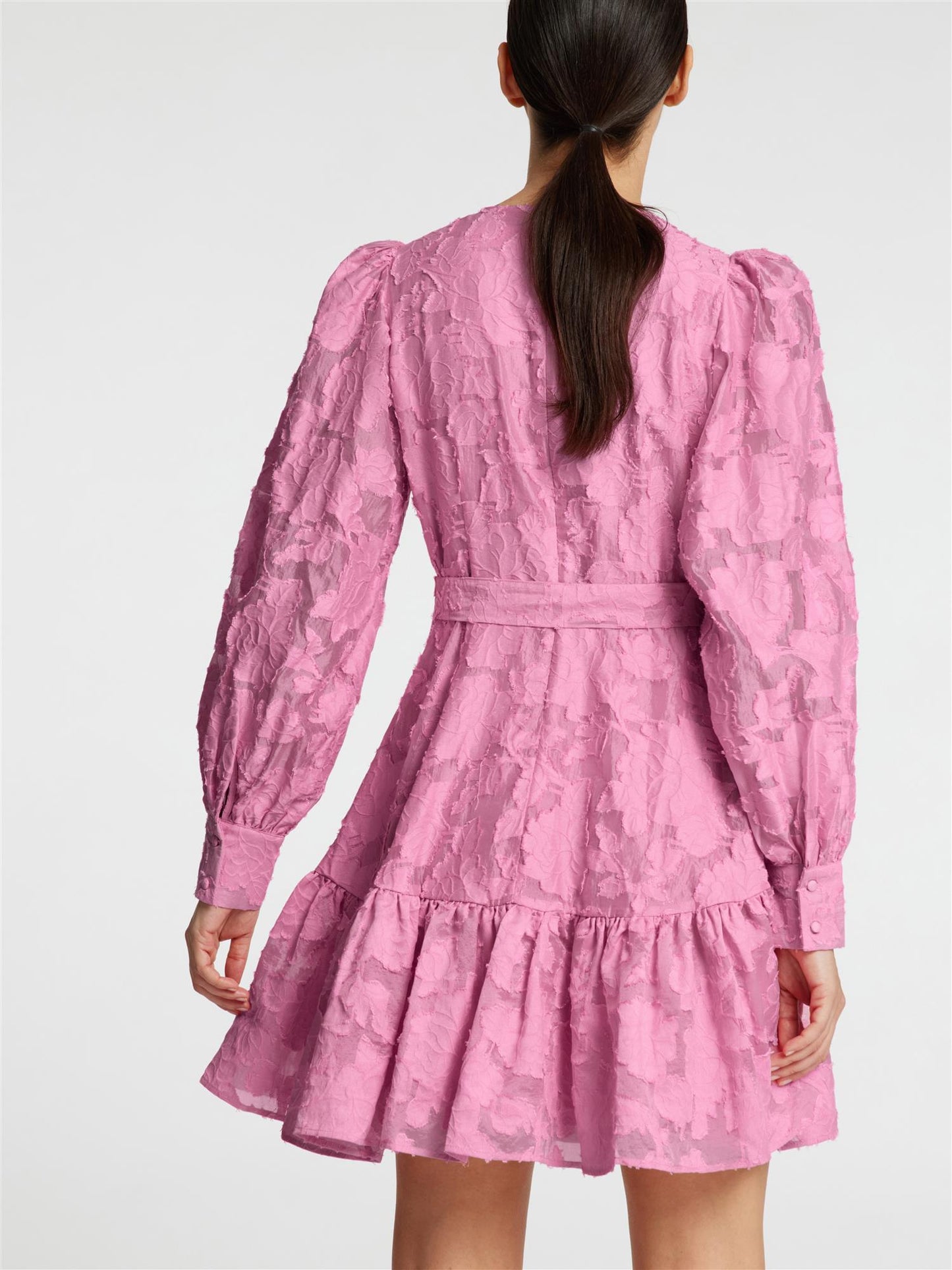 Callie-Sadie short V-neck dress