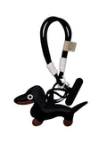 Dachs bag charm w/ extra srap - novalieshop