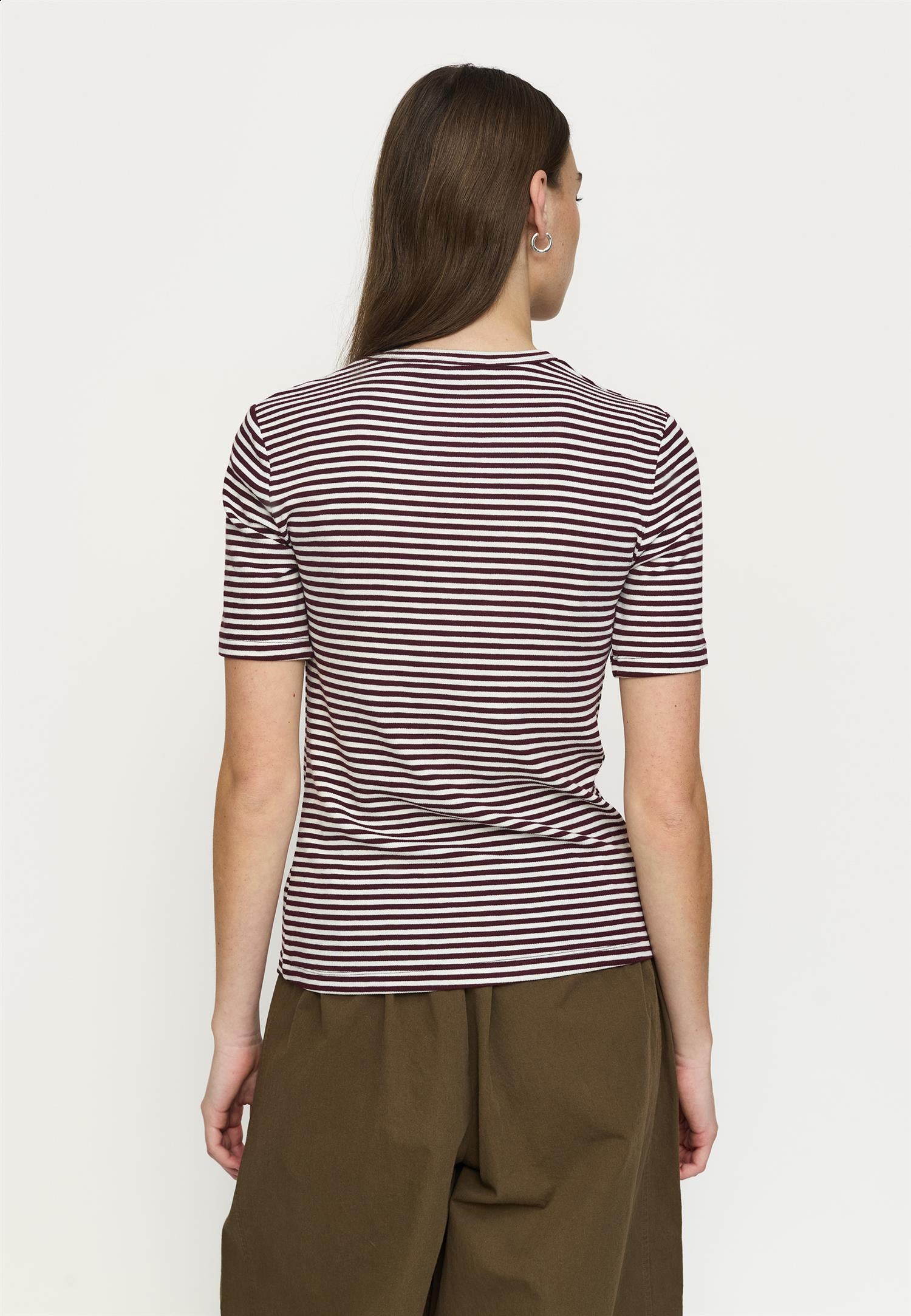 Fenja stripe ss top