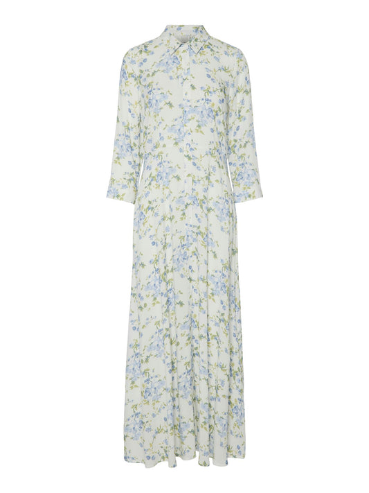 Savanna long shirt dress