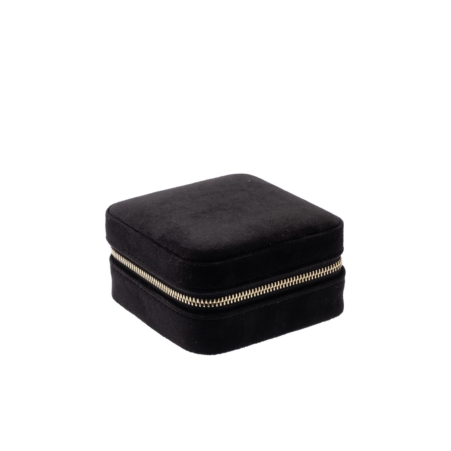 Velvet jewellery box mini