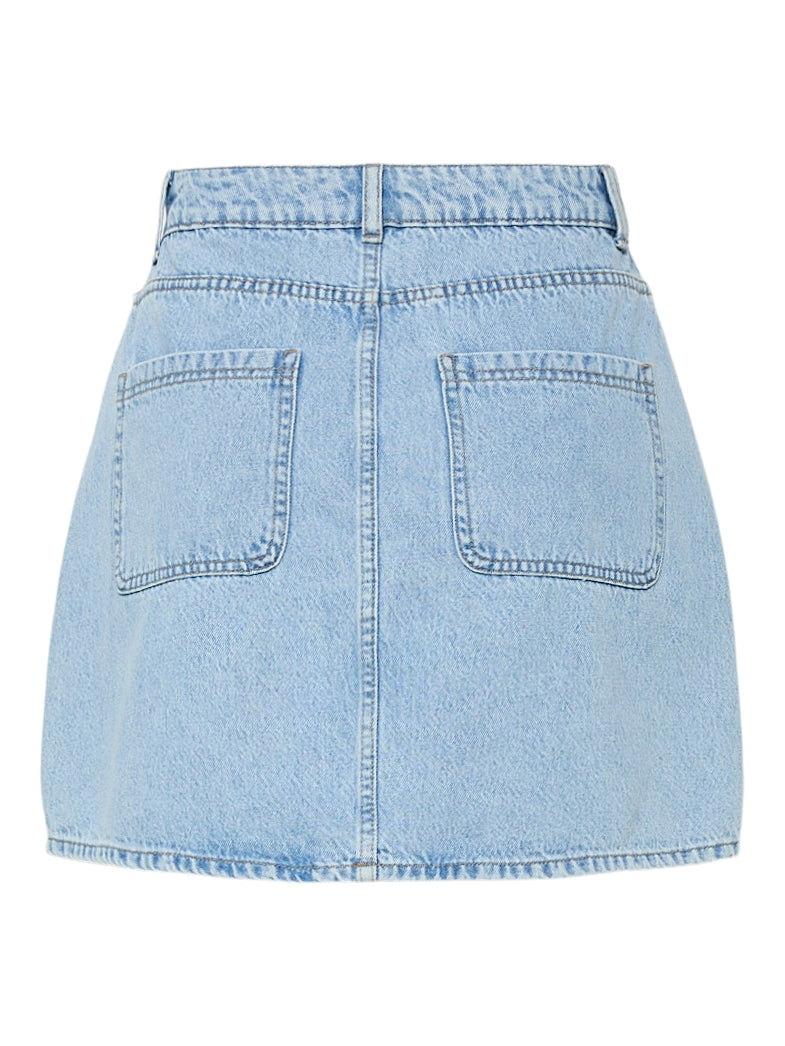 Sky mini denim skirt