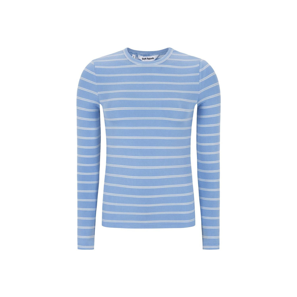 Fenja stripe o - neck top - novalieshop