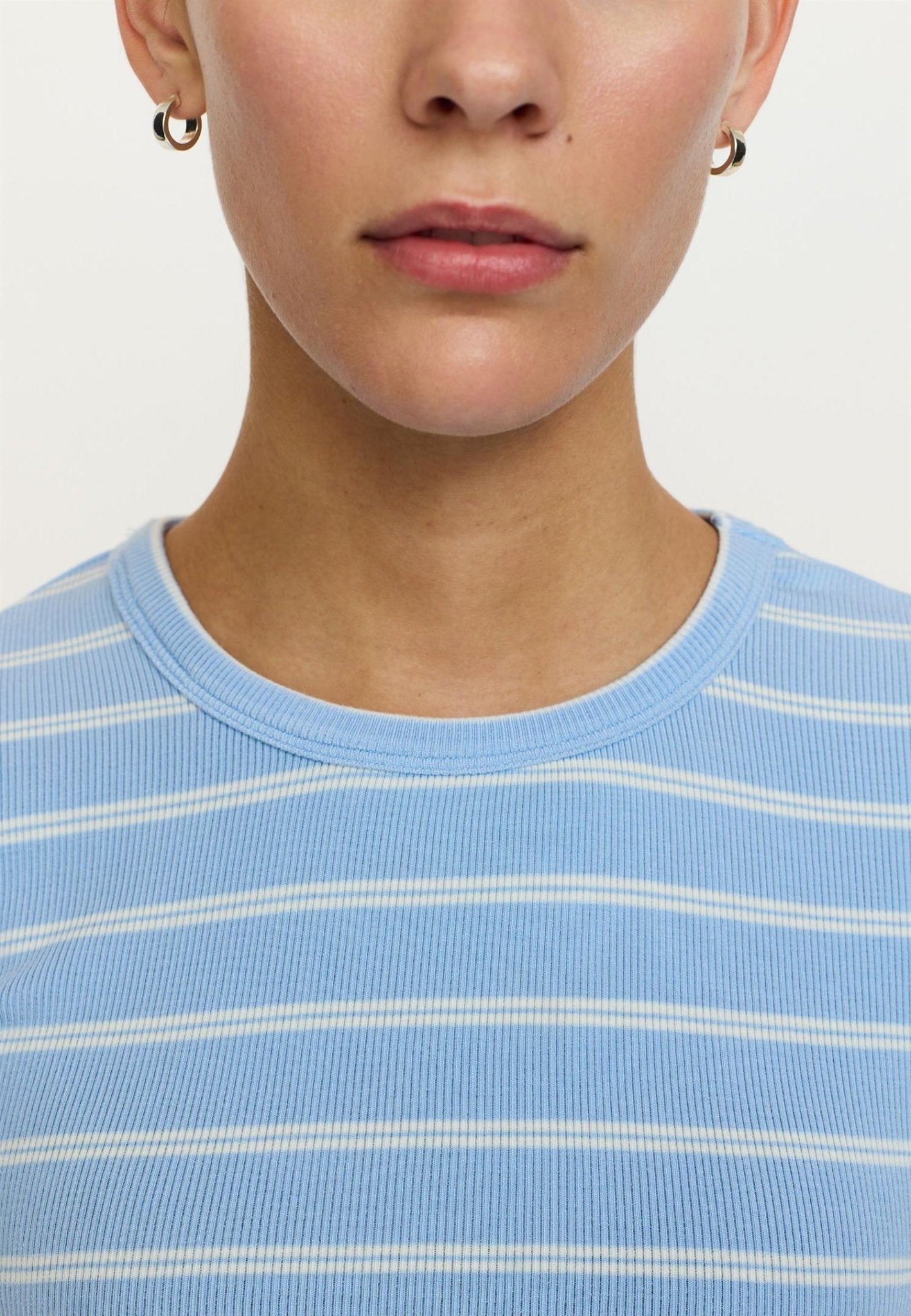 Fenja stripe o - neck top - novalieshop