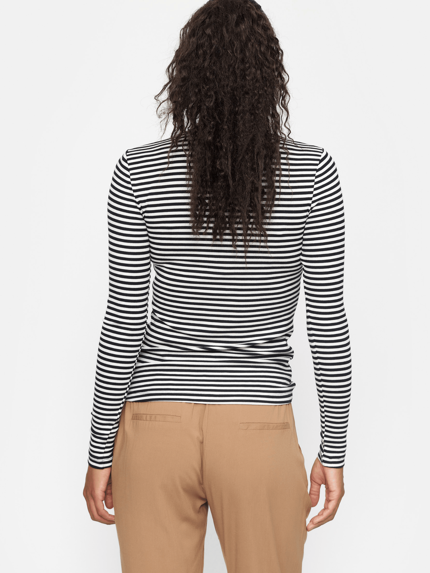 Fenja stripe o - neck top - novalieshop