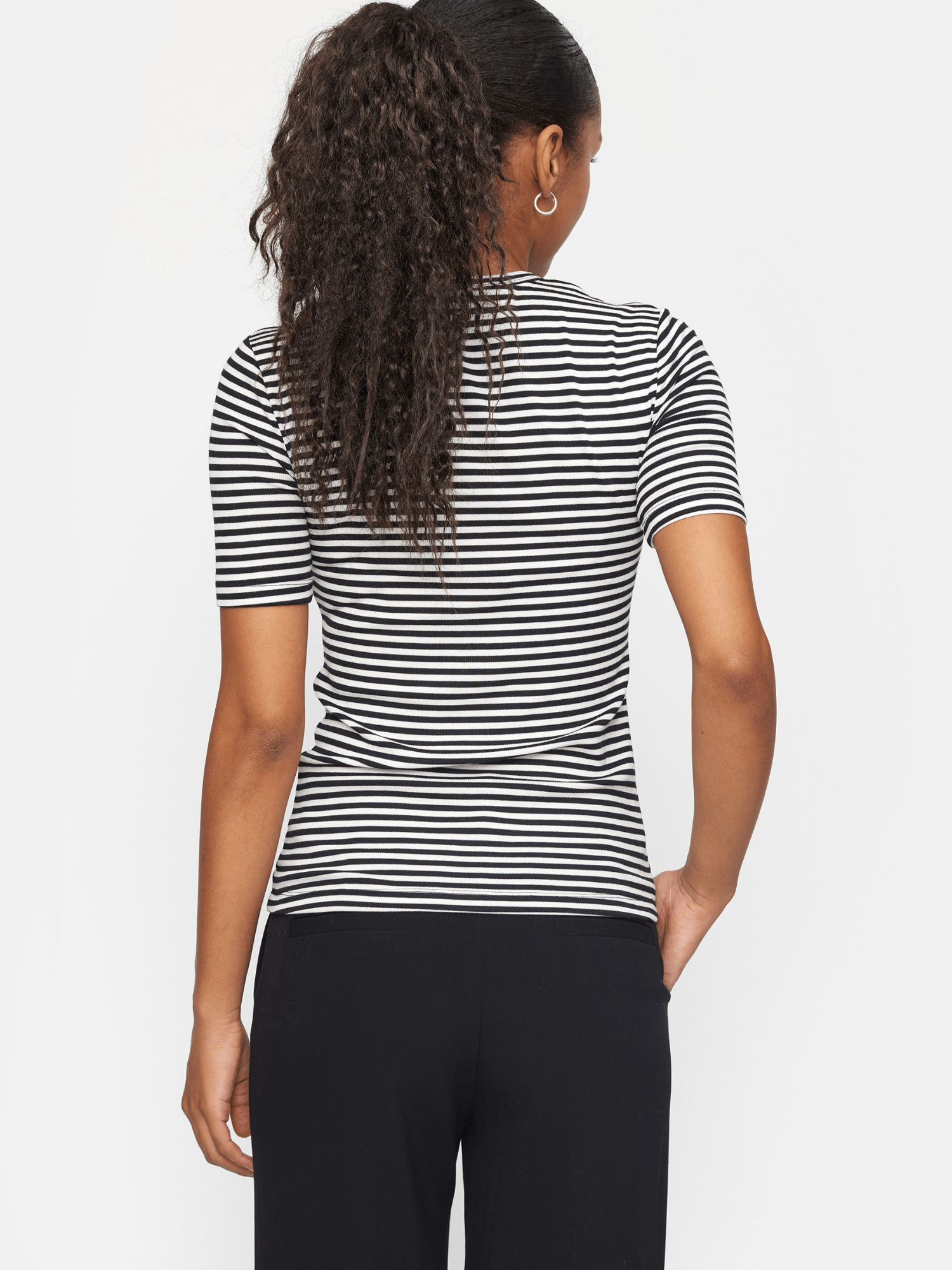 Fenja stripe ss top - novalieshop