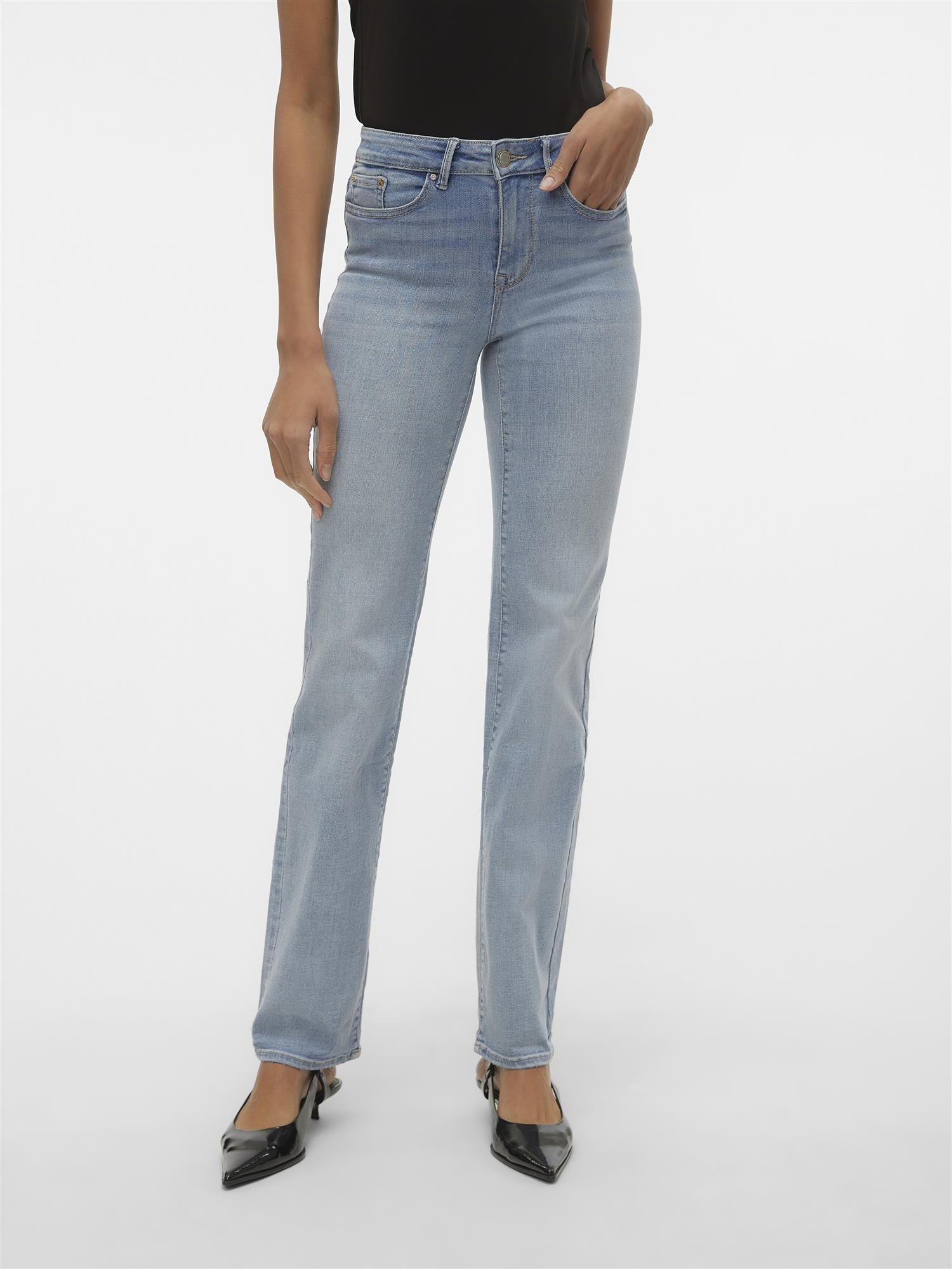 Flash straight jeans - novalieshop