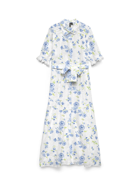 Gry 2/4 detai lace maxi dress - novalieshop
