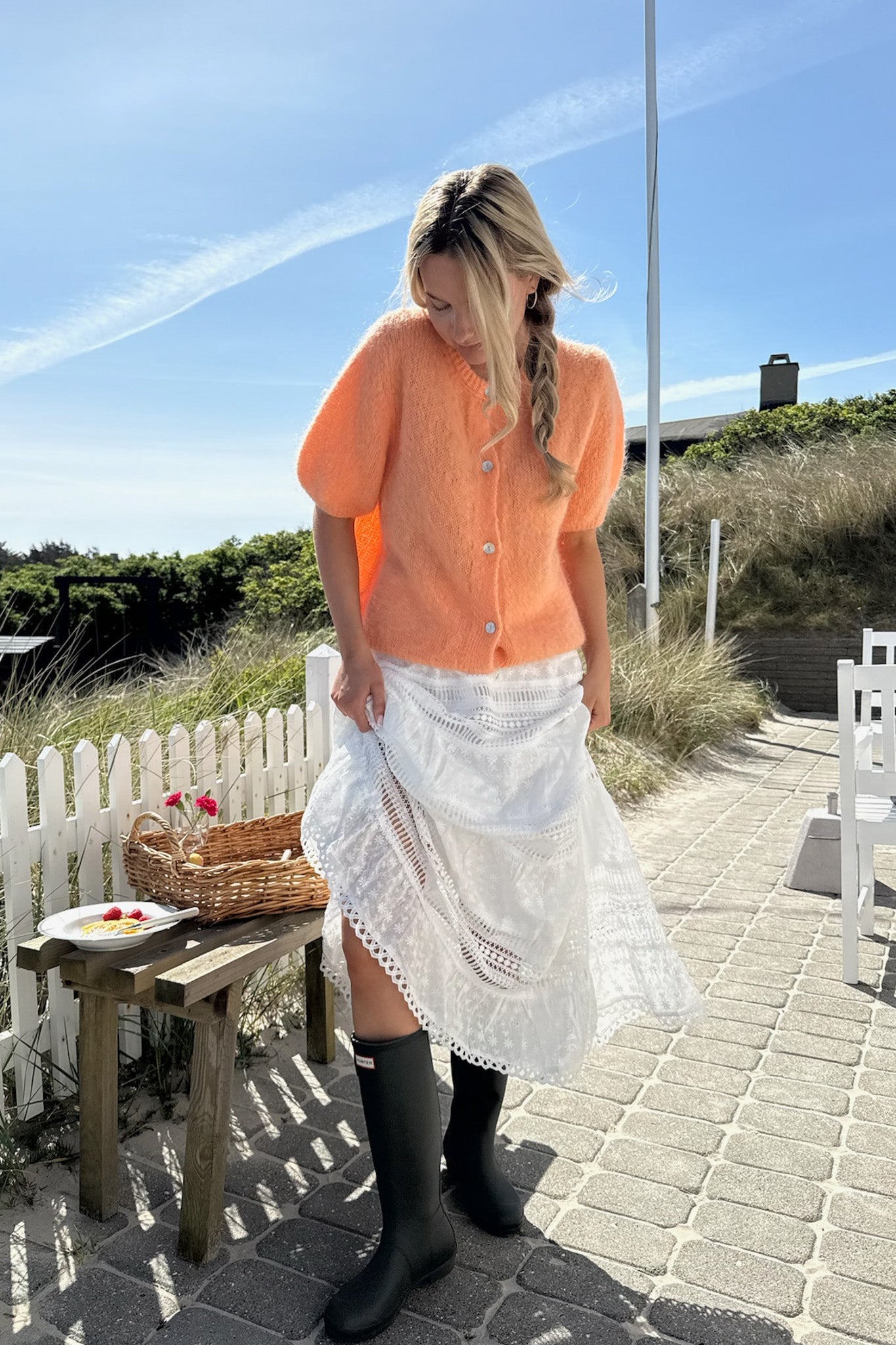 IdaIC short sleeve cardigan - novalieshop