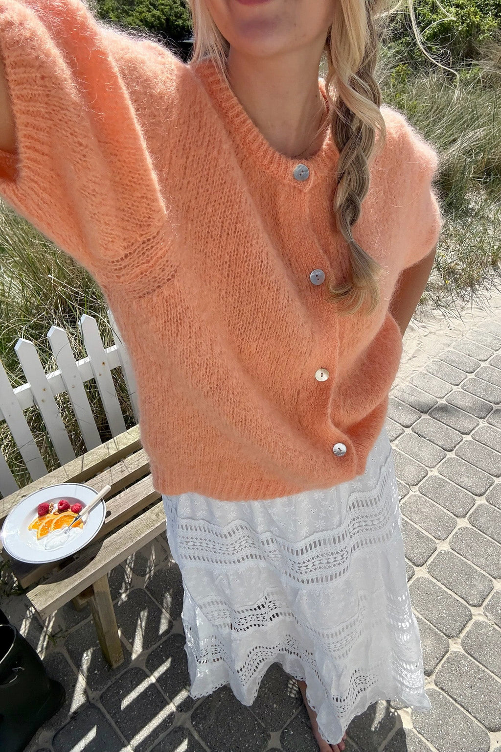 IdaIC short sleeve cardigan - novalieshop