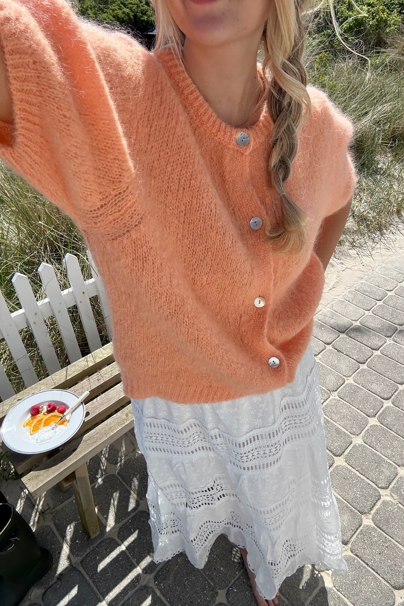 IdaIC short sleeve cardigan - novalieshop