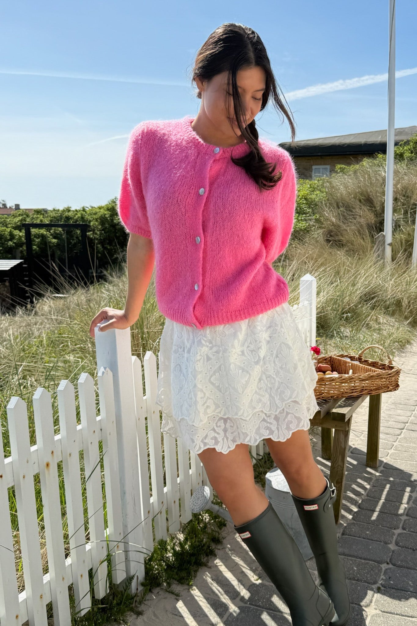 IdaIC short sleeve cardigan - novalieshop