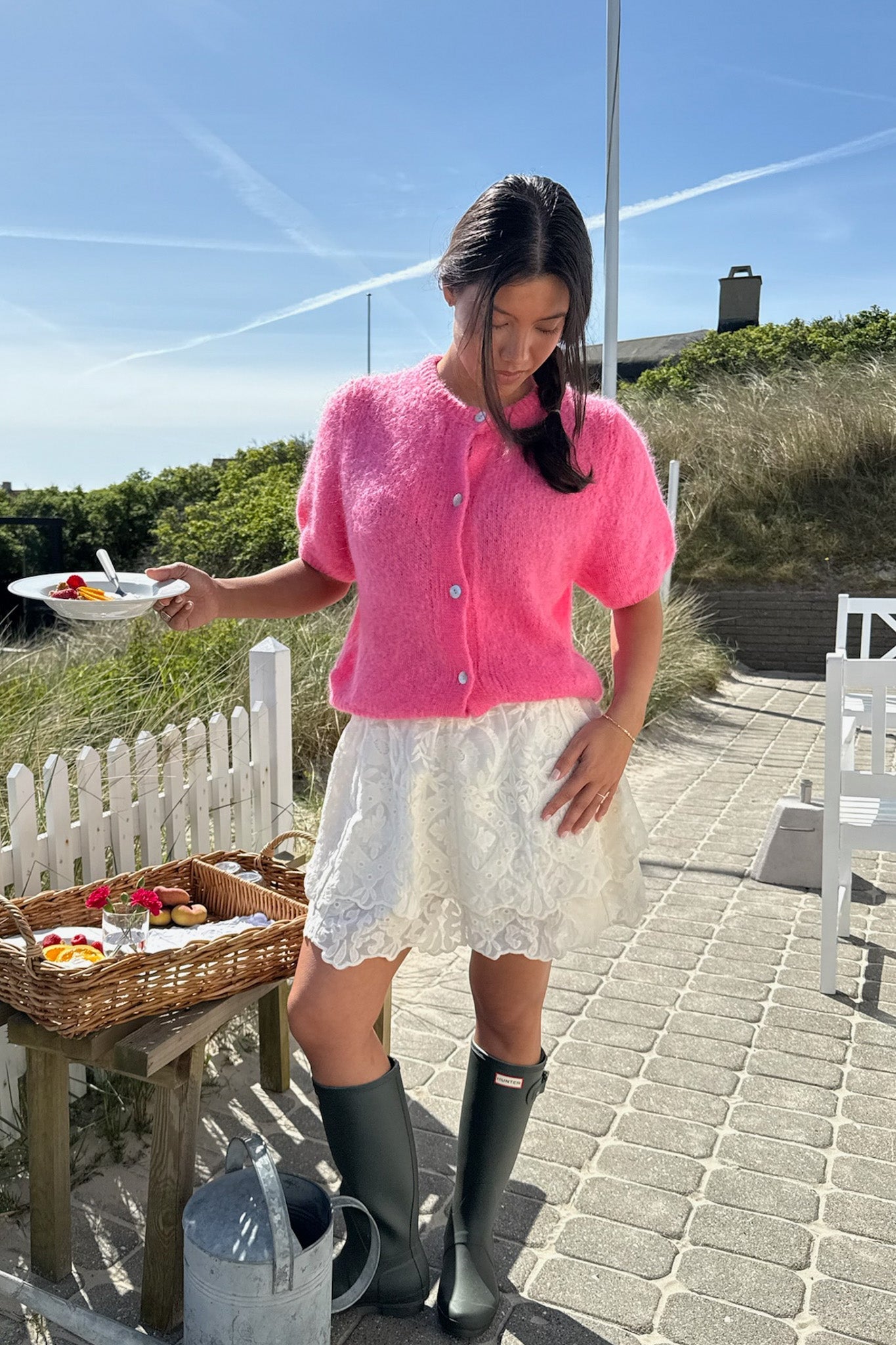 IdaIC short sleeve cardigan - novalieshop