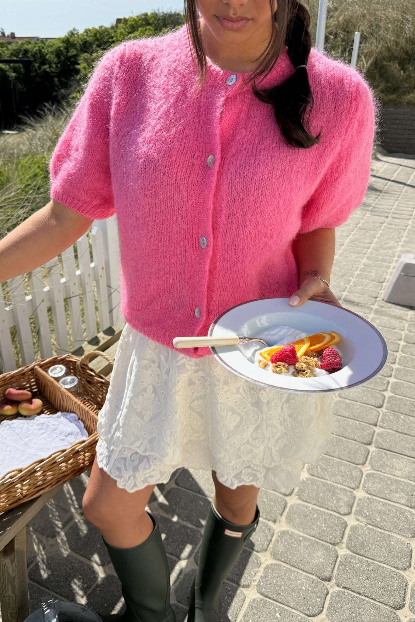 IdaIC short sleeve cardigan - novalieshop