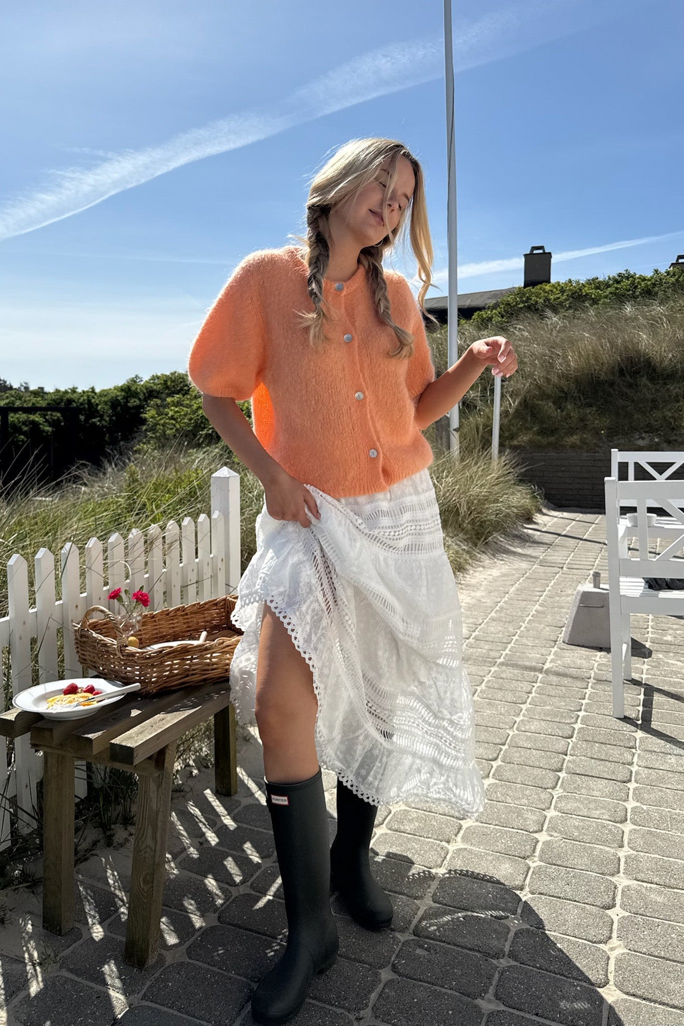 IdaIC short sleeve cardigan - novalieshop