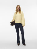 Laura crew neck knit pullover - novalieshop