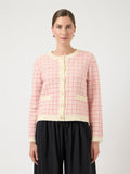 Livia short knit cardigan - novalieshop