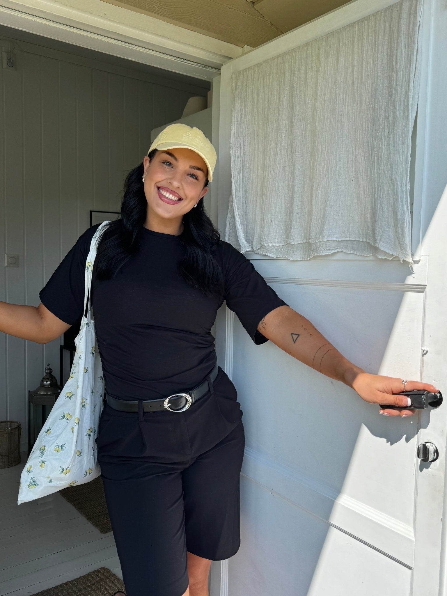 Mia rouching tee - novalieshop