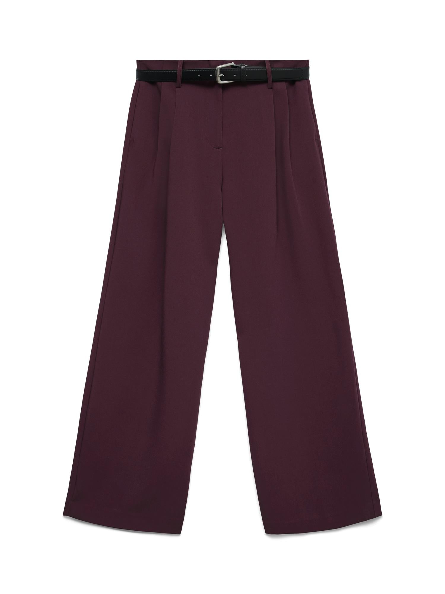 Michelle wide belted pant - novalieshop