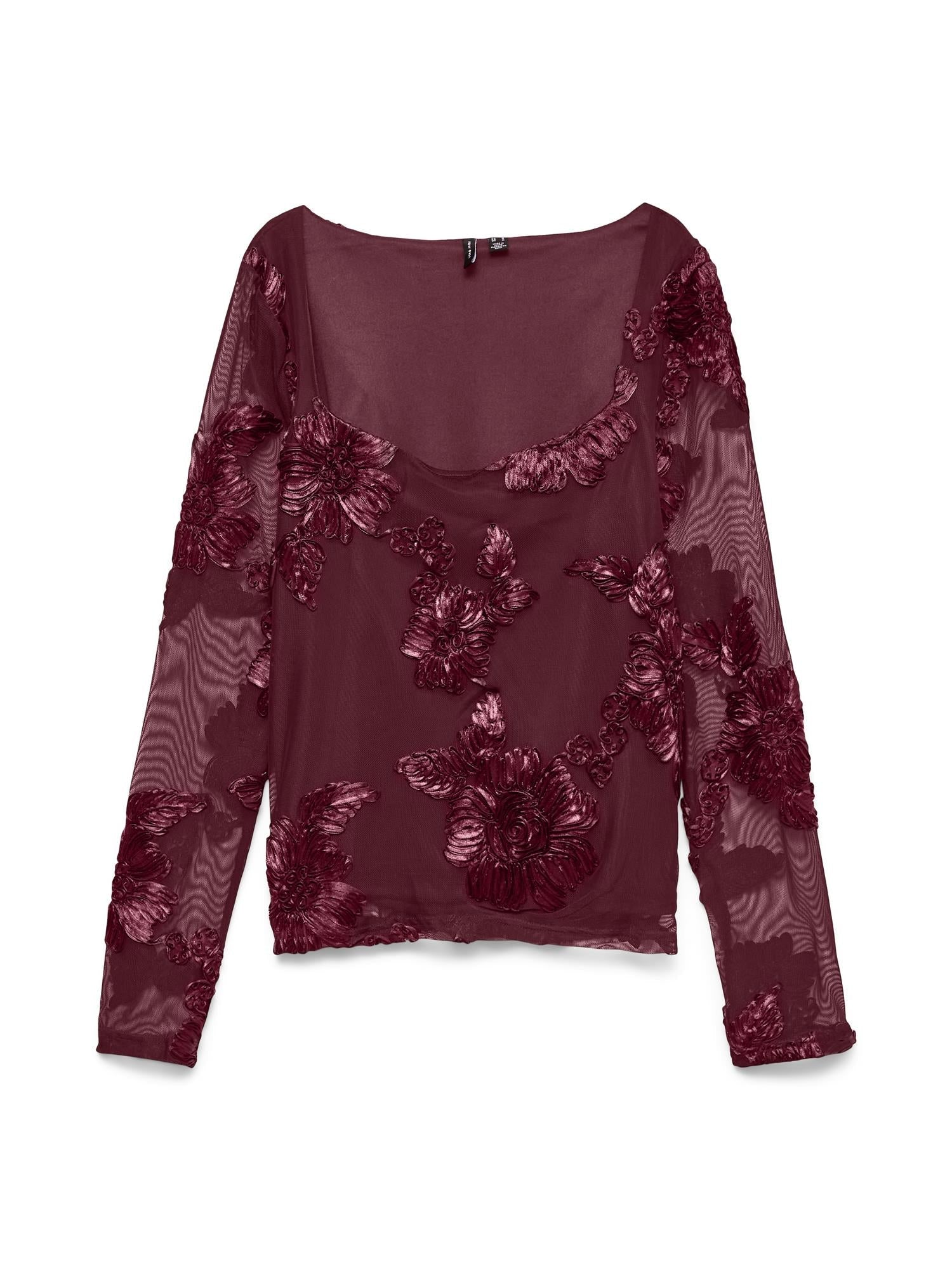 Mila square neck top - novalieshop