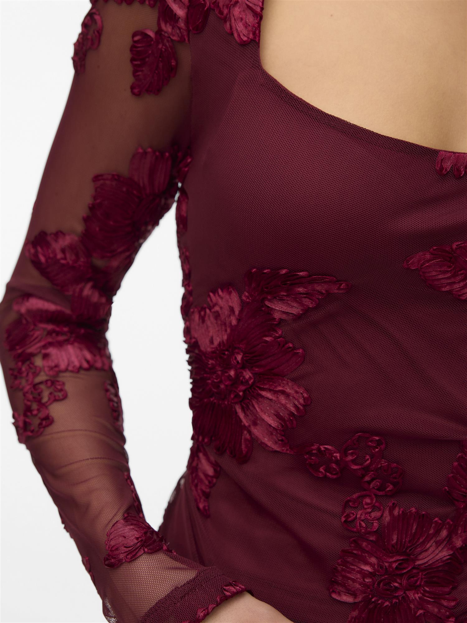 Mila square neck top - novalieshop