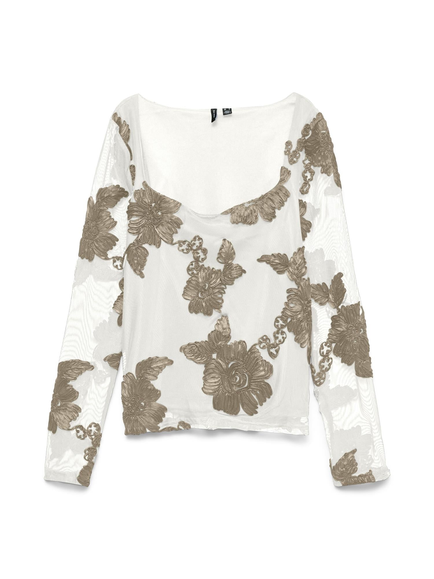 Mila square neck top - novalieshop