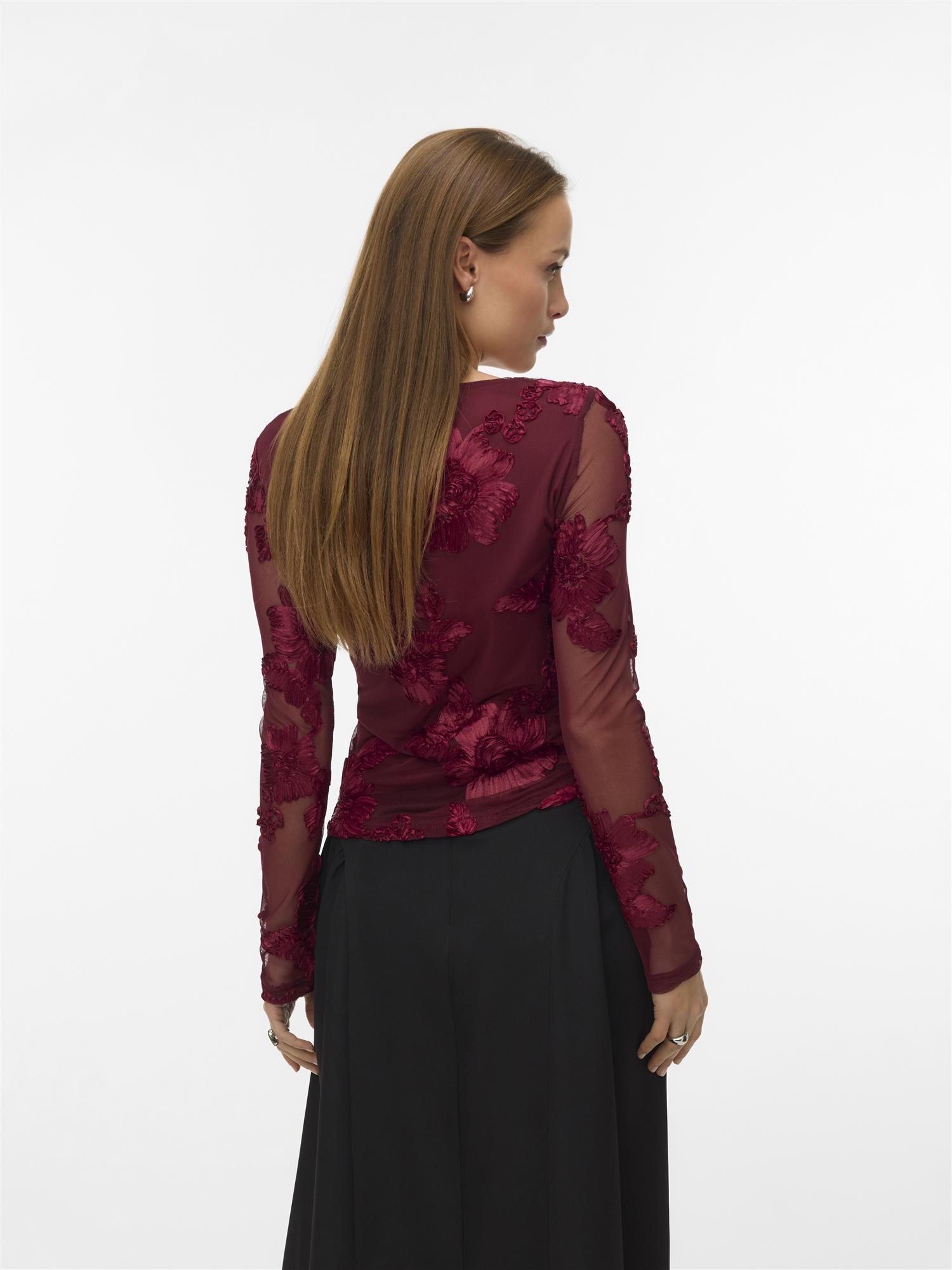 Mila square neck top - novalieshop